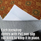 Aperturee - Aperturee Repeat Slovakia Pattern Photo Fabric Floor Backdrop
